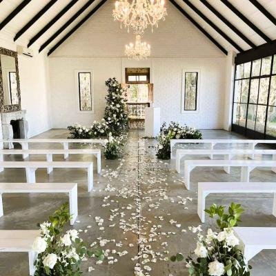 Wed Ceremony Aisle
